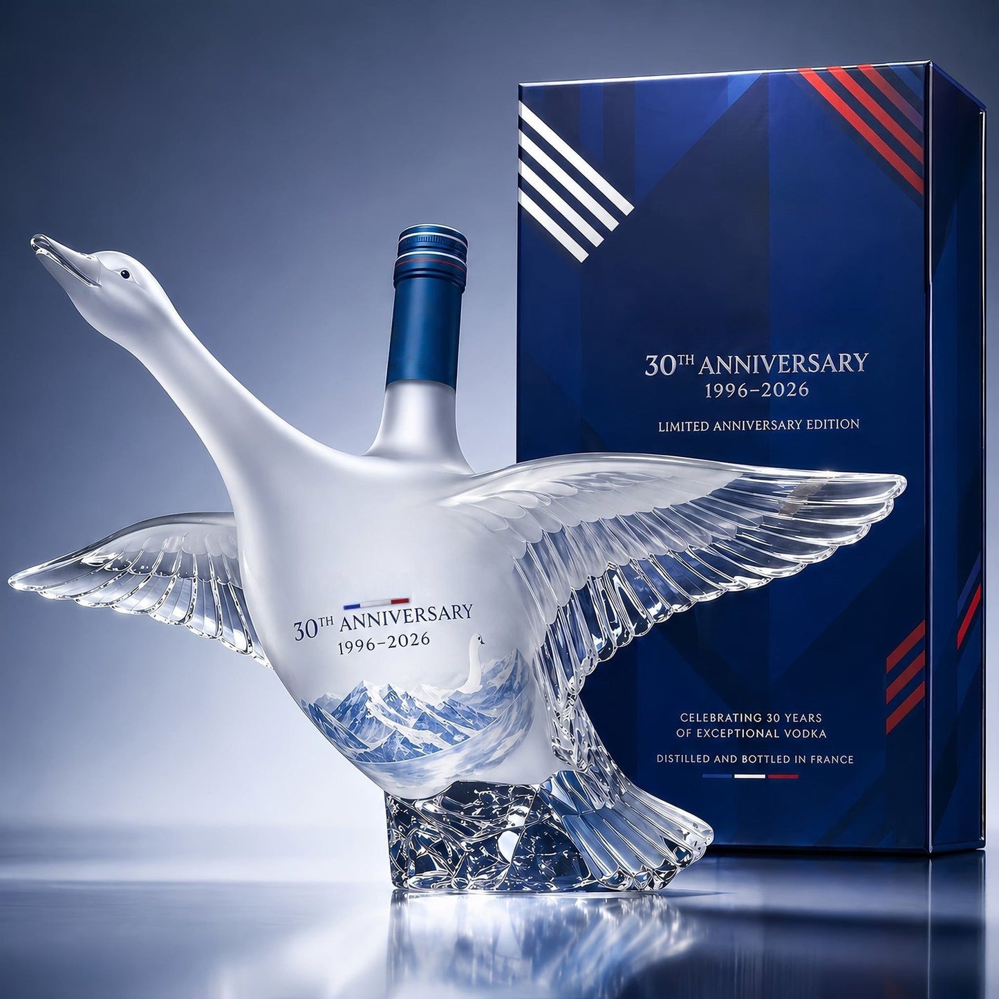 🎁50% OFF Father’s Day 🪿Gift Glass Craft Anniversary 3D Sculpted Vodka Bottle