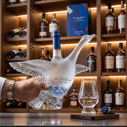 🎁50% OFF Father’s Day 🪿Gift Glass Craft Anniversary 3D Sculpted Vodka Bottle