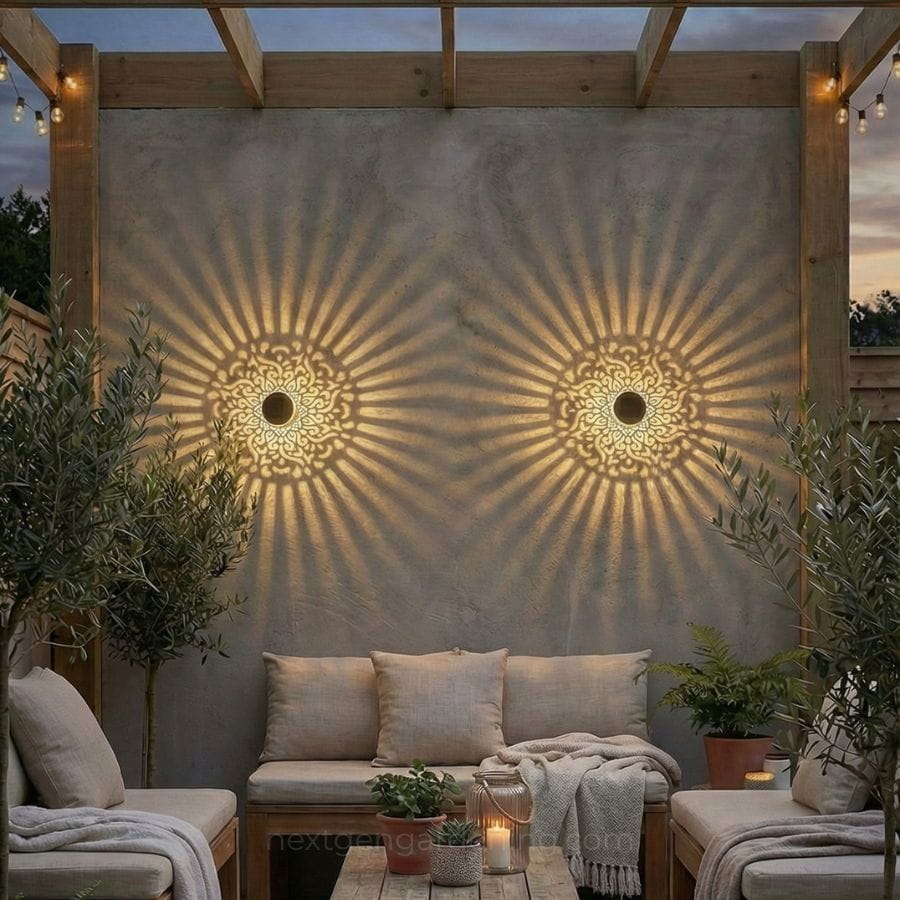 Mavoniquecosh®Decorative Solar Mandala Lights🏮