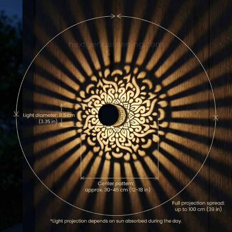 Mavoniquecosh®Decorative Solar Mandala Lights🏮