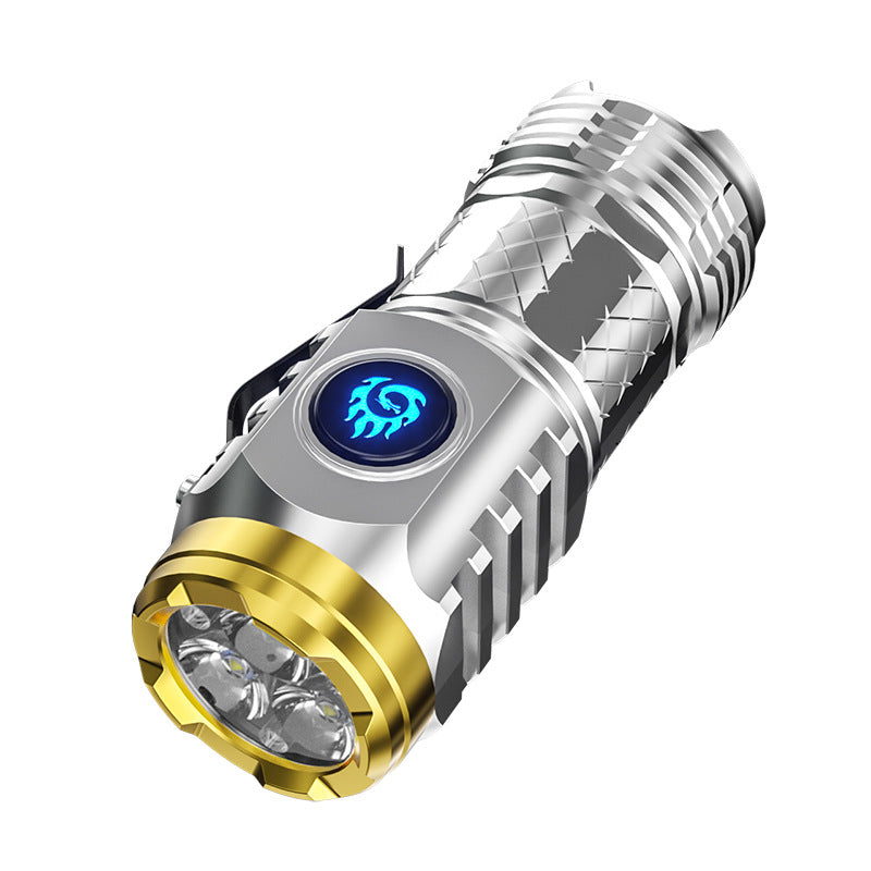 🔥🔥48%OFF NOW！Three-eyed Monster Mini Flash Super Power Flashlight