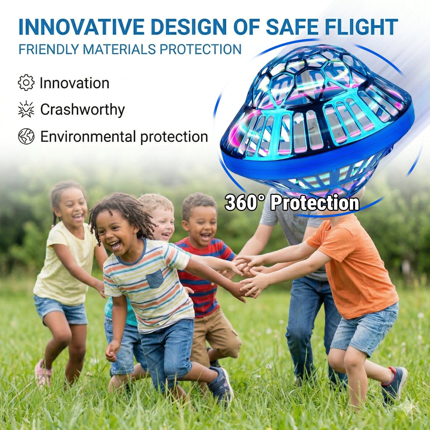Mavoniquecosh®Smart Induction Levitation Glowing UFO🛸: The Ultimate Cure for Screen Boredom