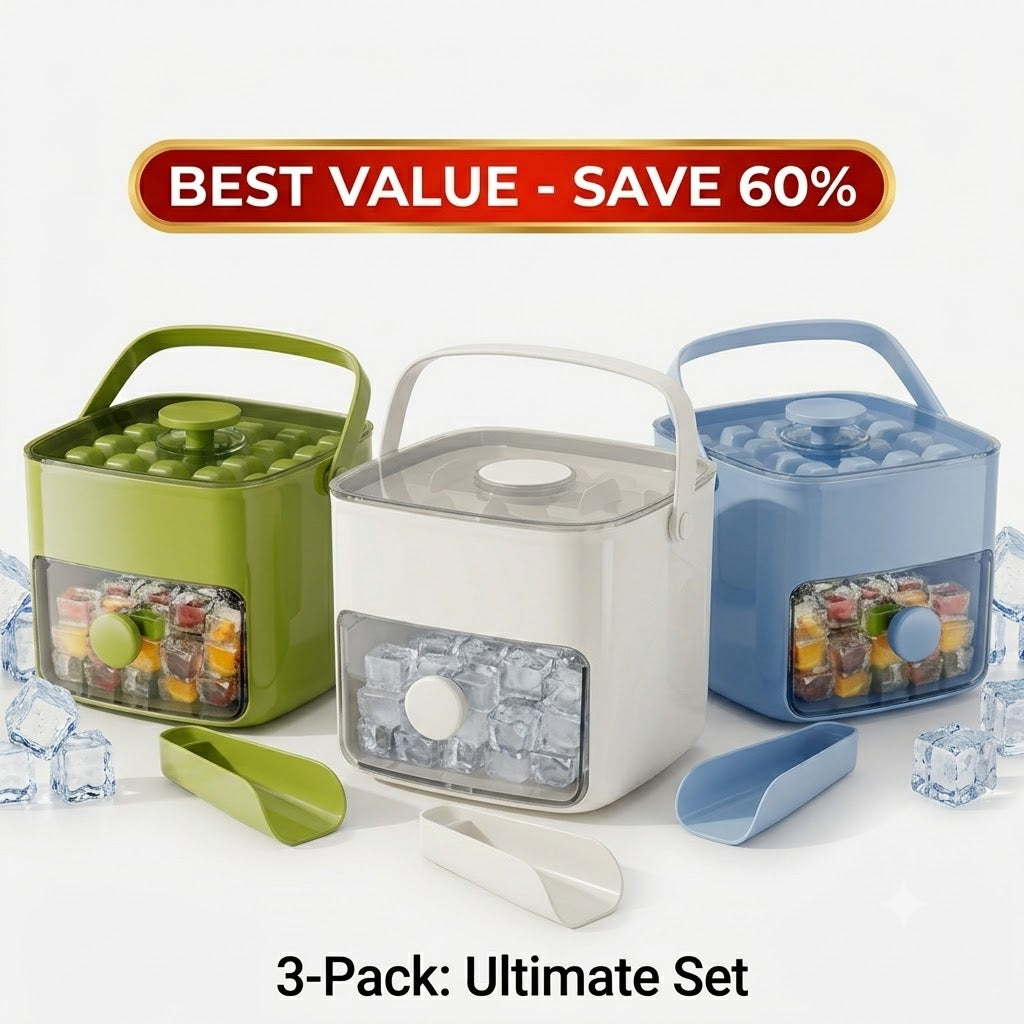 🔥Summer Kickoff: Up to 60% OFF 🔥 All-In-One Ice Maker & Storage Bin