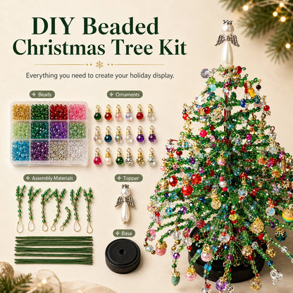 🎄🔥Last Day 49% OFF✨ DIY Beaded Christmas Tree Kit🎅