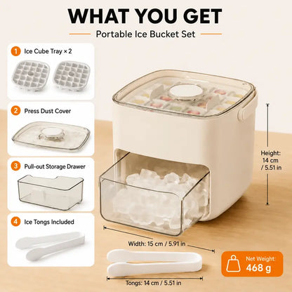 🔥Summer Kickoff: Up to 60% OFF 🔥 All-In-One Ice Maker & Storage Bin