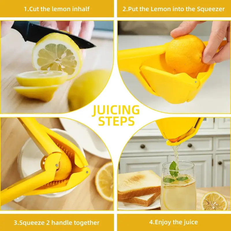 MAVONIQUECOSH®Universal Fruit Press & Squeezer, ✨Food-Grade PP (BPA-Free), ✅Dishwasher Safe