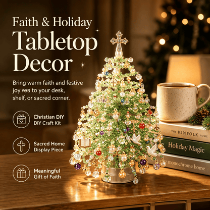 🎄🔥Last Day 49% OFF✨ DIY Beaded Christmas Tree Kit🎅