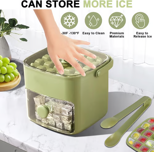 🔥Summer Kickoff: Up to 60% OFF 🔥 All-In-One Ice Maker & Storage Bin