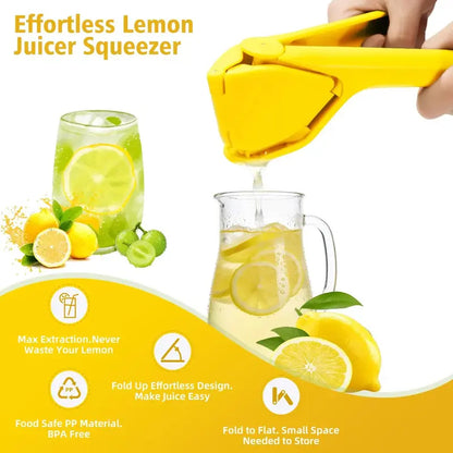 MAVONIQUECOSH®Universal Fruit Press & Squeezer, ✨Food-Grade PP (BPA-Free), ✅Dishwasher Safe