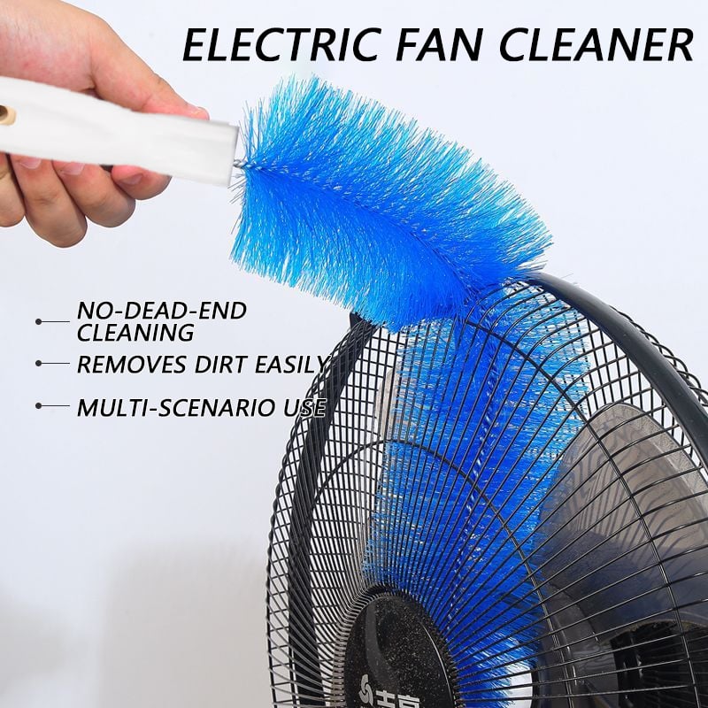 ⭐360° All-Around Flexible Fan Cleaning Brush