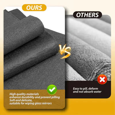 🔥MAVONIQUECOSH®Thickened Magic Microfiber Cleaning Cloths - Professional Streak-Free & Chemical-Free Shine