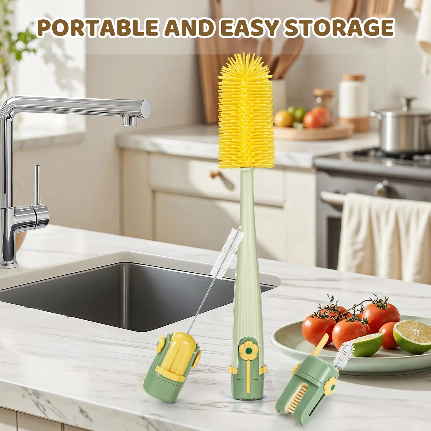 Mavoniquecosh® 5-in-1 Cleaning Brush – Deep Clean Where Your Dishwasher Fails 🛡️