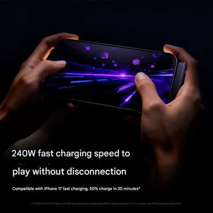 🔥Last Day 50% OFF ⚡2-in-1 Invisible Holder Charger Cable – 240W Fast Charging Cord🔥