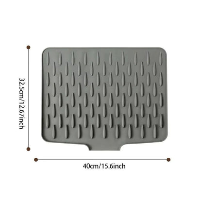 Heavy-Duty 3-in-1 Silicone Mat: Drainer, Trivet & Chopping Cushion(✨2026 New Upgrade)