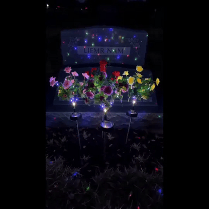 Mavoniquecosh®☀️🌹Solar Rhododendron – Realistic LED Garden Glow (Waterproof & Zero Energy)