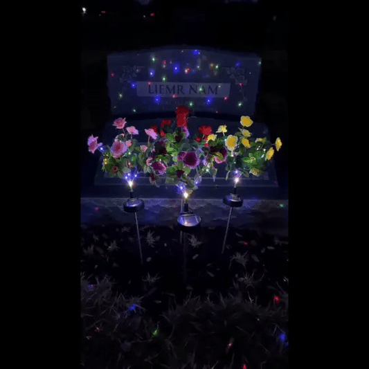 Mavoniquecosh®☀️🌹Solar Rhododendron – Realistic LED Garden Glow (Waterproof & Zero Energy)