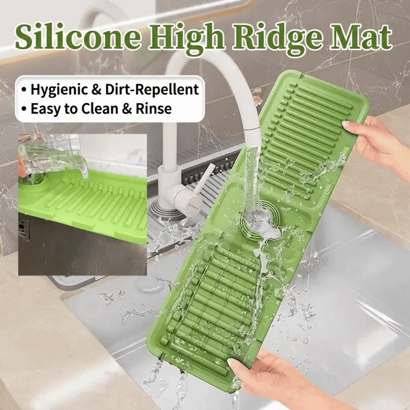 🔥 Hot Sale 55% OFF 🔥Minimalist Auto-Draining Silicone Sink Mat