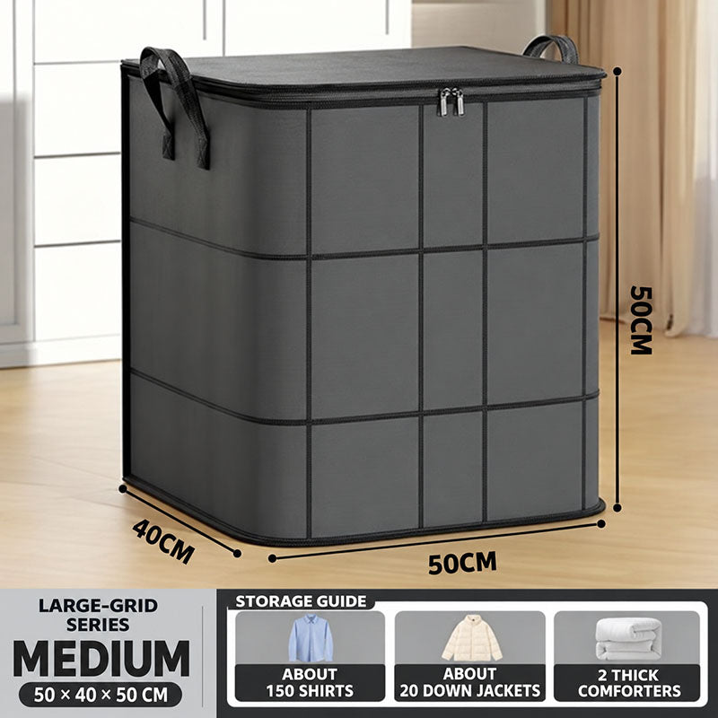 🔥Last Day 50% OFF ⚡XXL Foldable Storage Bags — Up to 180L for Clothes, Bedding & More (JG)