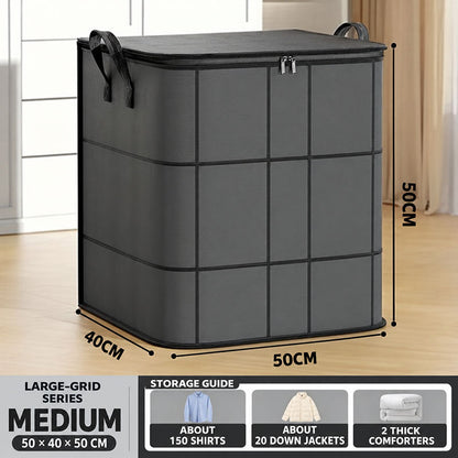 🔥Last Day 50% OFF ⚡XXL Foldable Storage Bags — Up to 180L for Clothes, Bedding & More (JG)