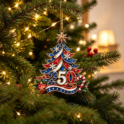 🎁Last Day 50% OFF🔥USA 250th Anniversary Christmas Ornament