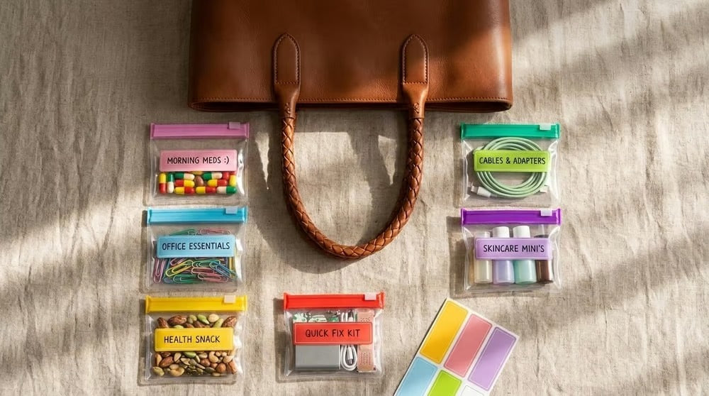 🔥LAST DAY 50% OFF💊Clear Zipper Pill Storage Bag