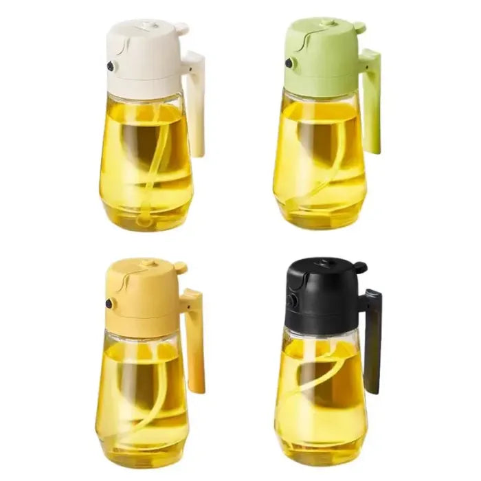 All-in-One Spray & Pour Dispenser — Store Oil, Vinegar & Soy Sauce Effortlessly! 🥗✨ (JG)