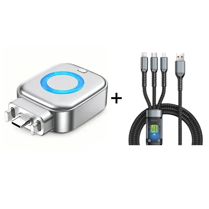 🥳2026 HOT SALE🥳💞50K+ SOLD!⚡Auto Power-Off Fast Charging Adapter