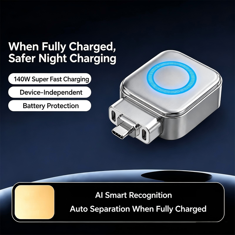 🥳2026 HOT SALE🥳💞50K+ SOLD!⚡Auto Power-Off Fast Charging Adapter