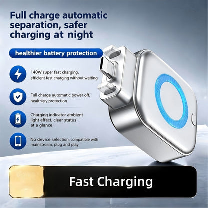 🥳2026 HOT SALE🥳💞50K+ SOLD!⚡Auto Power-Off Fast Charging Adapter🔥