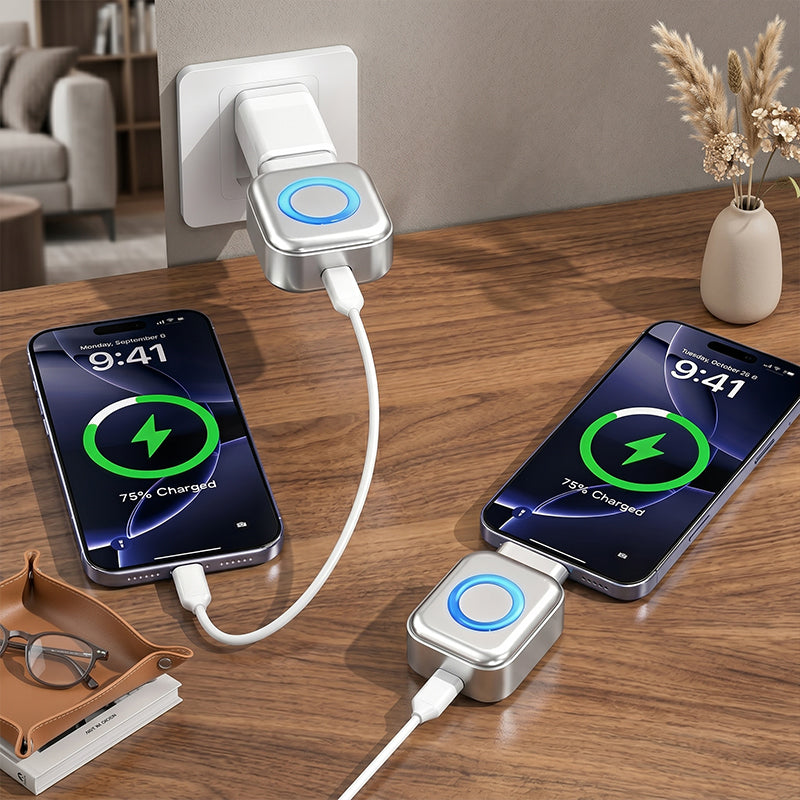 🥳2026 HOT SALE🥳💞50K+ SOLD!⚡Auto Power-Off Fast Charging Adapter