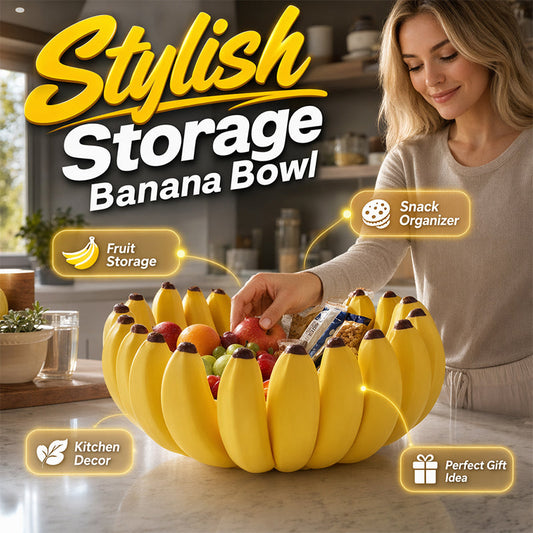 🔥Last Day 49% OFF-Creative Banana Shape Fruit Bowl