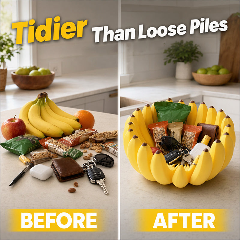 🔥Last Day 49% OFF-Creative Banana Shape Fruit Bowl