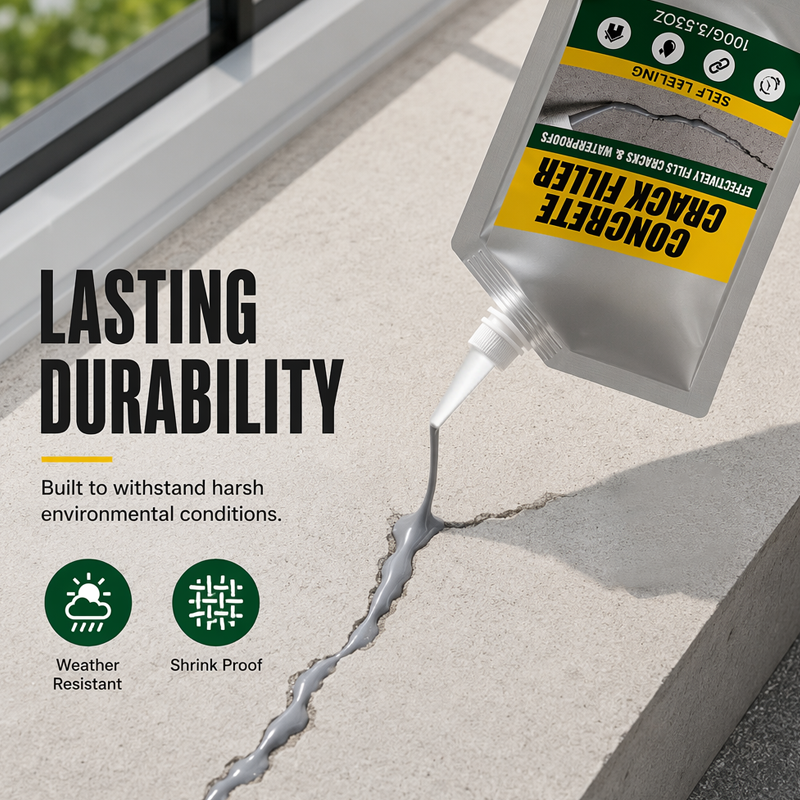 🔥Last Day 49% OFF-Waterproof Concrete Crack Filler & Sealant