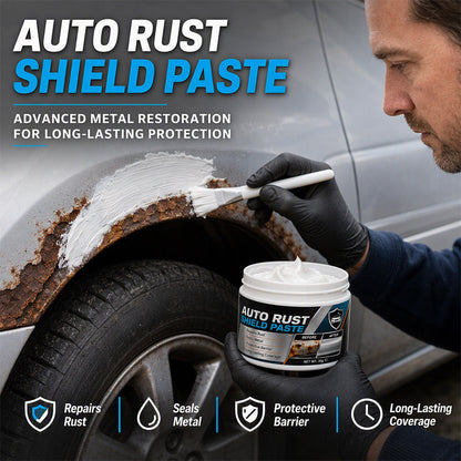 Free Shipping Today Only🔥Heavy-Duty Auto Rust Shield Barrier Paste & Applicator Brush 🛡️🚗