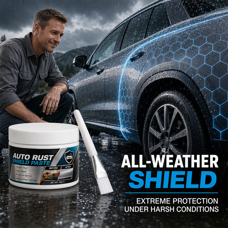 Free Shipping Today Only🔥Heavy-Duty Auto Rust Shield Barrier Paste & Applicator Brush 🛡️🚗