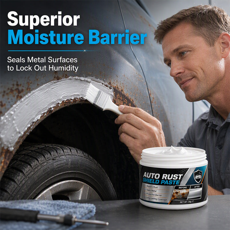 Free Shipping Today Only🔥Heavy-Duty Auto Rust Shield Barrier Paste & Applicator Brush 🛡️🚗