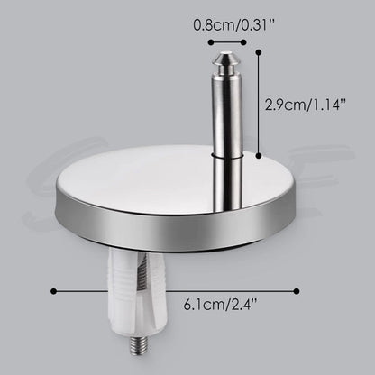 🔩 Universal Top-Fix Toilet Seat Mounting Bolts & Expansion Screws — Rock-Solid Anti-Wiggle Hinges with Rust-Proof Stainless Steel 🧽✨